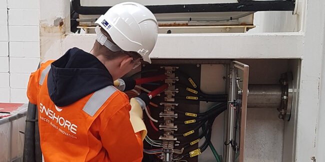 MTCS-Insight-Article-Enshore-High-Voltage-Training MTCS Provide High Voltage training for engineer technicians for subsea company Enshore at the Port of Blyth, UK