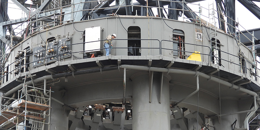 ICA Evidence Requirements – Record of Work Worker on an oil rig platform