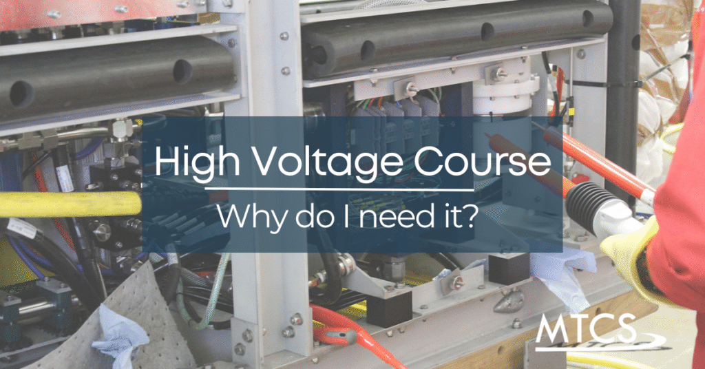 The completion of a High Voltage Course is required for personnel to be compliant with health and safety legislation, including Electricity at Work Regulations 1989 (EAW).  Basically, your employer has a duty to train you in any activity that is deemed hazardous, in this case high voltage electricity.